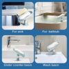 MARMIX 1 Pack Soap Holder Leaf-Shape Self Draining Soap Dish... - Image 9