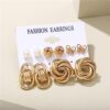 Shining Diva Fashion 11 Pairs Combo Set Latest Stylish Hoop ... - Image 8