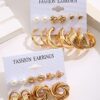 Shining Diva Fashion 11 Pairs Combo Set Latest Stylish Hoop ... - Image 4