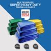 TUFFPAULIN Plastic 80Ft X 80Ft 120 Gsm Green Tarpaulin Tirpa... - Image 7