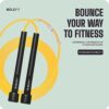 Boldfit Pvc Skipping Rope For Men And Women Jumping Rope Wit... - Image 4