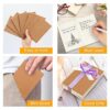 feela 170 Pack Blank Kraft Notebooks, Unlined Sketchbook Min... - Image 7