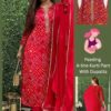 ASSUME FAB Women Viscose Rayon Bandhani Print A-Line Materni... - Image 3