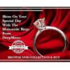 DeepMines Diamond Moissanite Ring 1 Carat मोइसानाइट डायमंड र... - Image 8