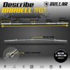 BULLAR Bumper Plates with Olympic Barbell (120 KG Set(25x2+2... - Image 7