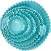 MECGREEN 6-Piece Air Fryer Silicone Liner Set | Non-Stick, H... - Image 2
