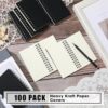 100 Pcs Spiral Memo Pads 5 x 3'' Small Pocket Spiral Journal... - Image 3