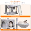 Heybly Cat Tree, Cat Tower for Indoor Cats,Multi-Level Cat F... - Image 7