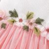 Niren Enterprise 1019 Floral Embroidery net and Modal Short ... - Image 5