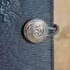 Leather Refillable Journal With Book Insert | Hokusai Wave b... - Image 5