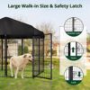 PawGiant Dog Kennel Outdoor, Dog House with Roof Waterproof ... - Image 6