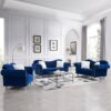 Sixpine Upholstered Tufted Sofa | Premium Velvet 3,2,1-Seate... - Image 8