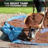 Tarps Heavy Duty Waterproof 20x40-12 mil Thick Camping Tent ... - Image 8