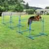 PawHut 4 Piece Dog Agility Starter Kit with Adjustable Heigh... - Image 3