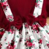 Niren Enterprise Baby Girls Modal Febric Floral Printed Stra... - Image 5