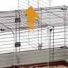 Ferplast Rabbit Cage, 63.78 X 23.62 19.62 X 19.68 - Image 5